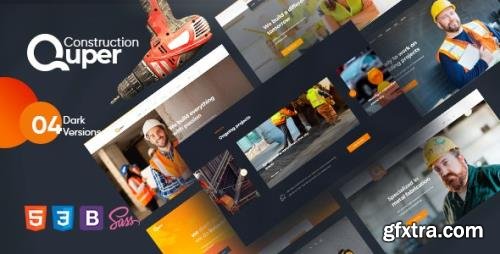 ThemeForest - Quper - Construction HTML5 Template - 28541706