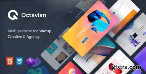 ThemeForest - Octavian v1.1 - Multipurpose Creative HTML5 Template - 27417172