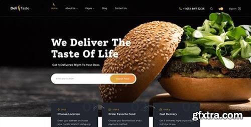 ThemeForest - DeliTaste v1.0 - Food Delivery Restaurant Directory HTML Template - 28196335