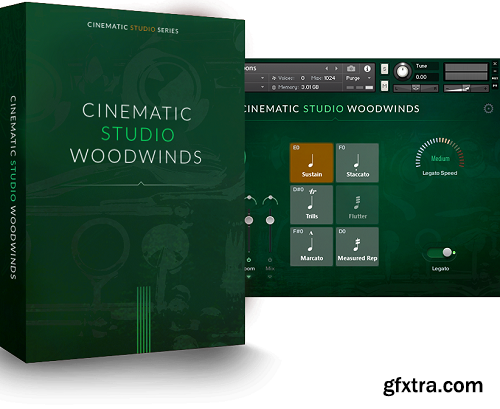 Cinematic Samples Cinematic Studio Woodwinds