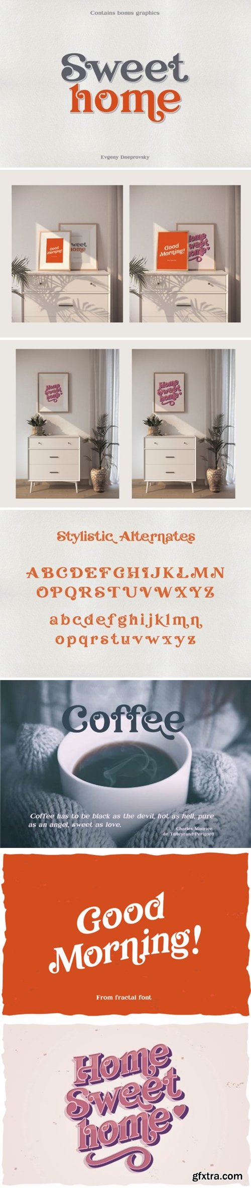 Sweet Home Font