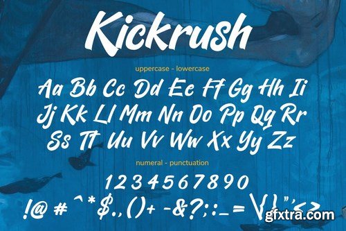 CM - Kickrush - Sport Handwritten Font 5445647