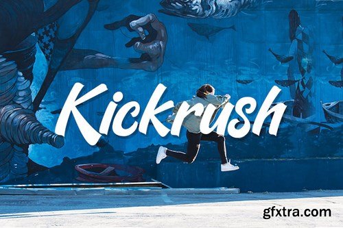 CM - Kickrush - Sport Handwritten Font 5445647