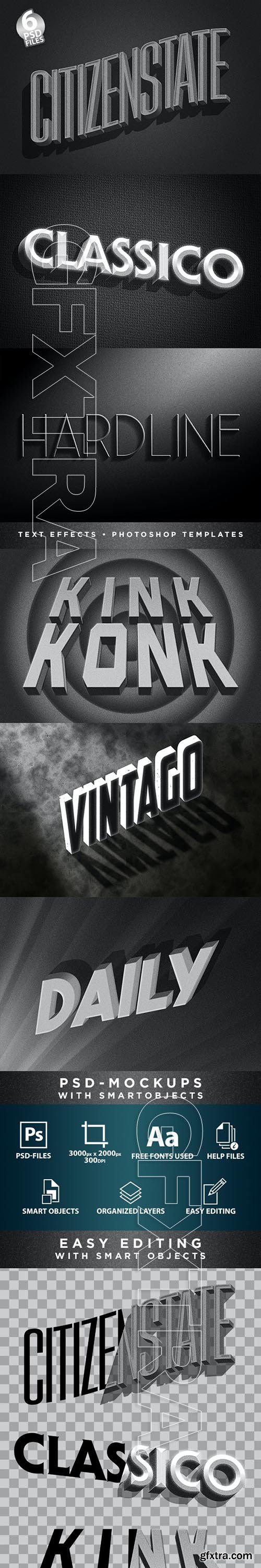 GraphicRiver - Classic Film Title Cards | 3D Text-Effects/Mockups | Template-Package 29828400