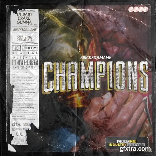 Producergrind BricksDaMane CHAMPIONS Drum Kit