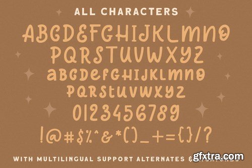 Asterluck - Quirky Display Font