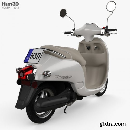 Honda Metropolitan (CHF50) 2013 3D model