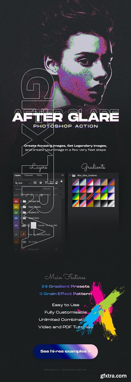 GraphicRiver - After Glare Photoshop Action 30246390