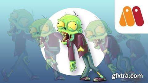 How to Draw a Zombie and Animate a Walk Cycle in Moho