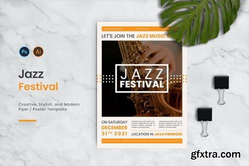 Jazz Festival Flyer