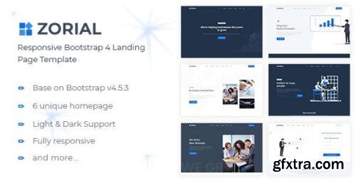 ThemeForest - Zorial v1.0 - Landing Page Template - 29935974