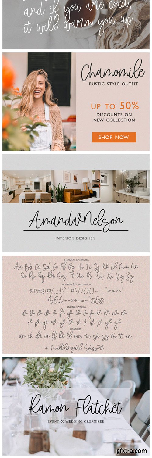 Rustic Love Font