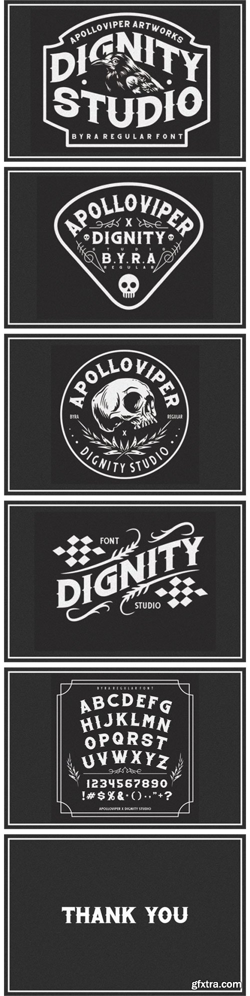 Dignity Studio Font