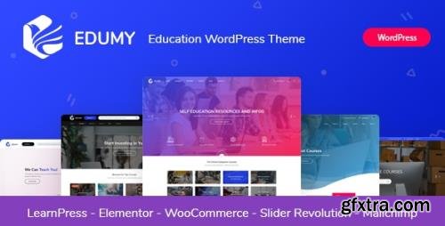 ThemeForest - Edumy v1.1.5 - LMS Online Education Course WordPress Theme - 24177225