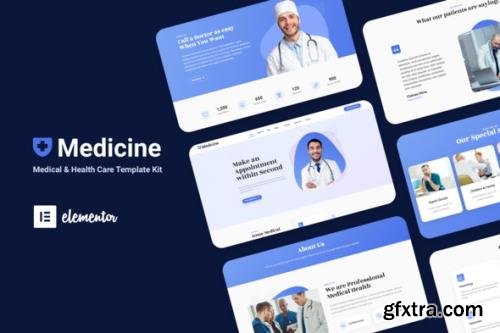 ThemeForest - Medisine v1.0.0 - Medical Elementor Template Kit - 28095220