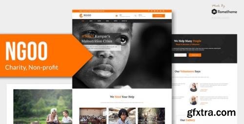 ThemeForest - NGOO v1.0 - Charity, Non-profit, and Fundraising Figma Template - 30350846