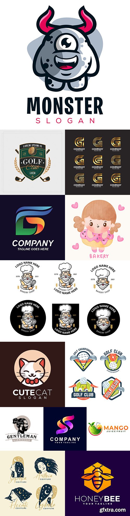 Brand name company business corporate logos design 10
