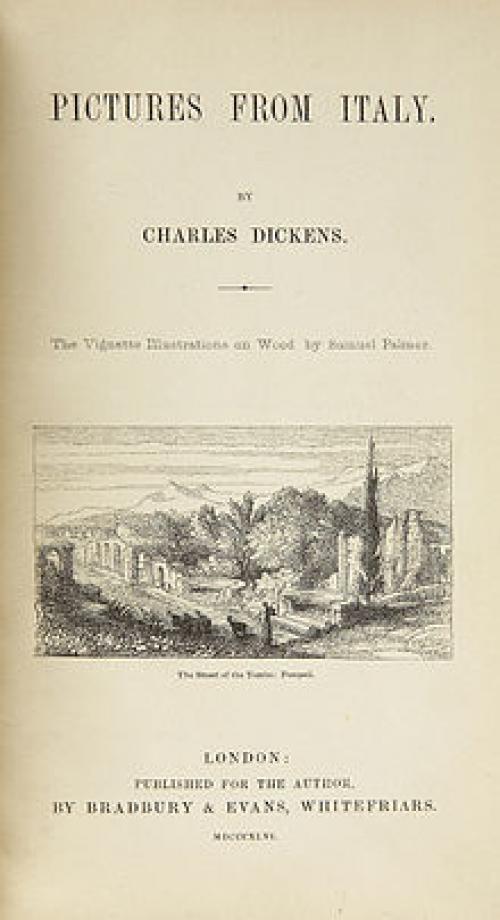 Pictures from Italy - Charles Dickens