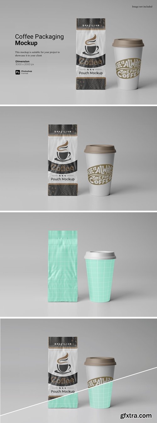 Coffee Packaging Mockup