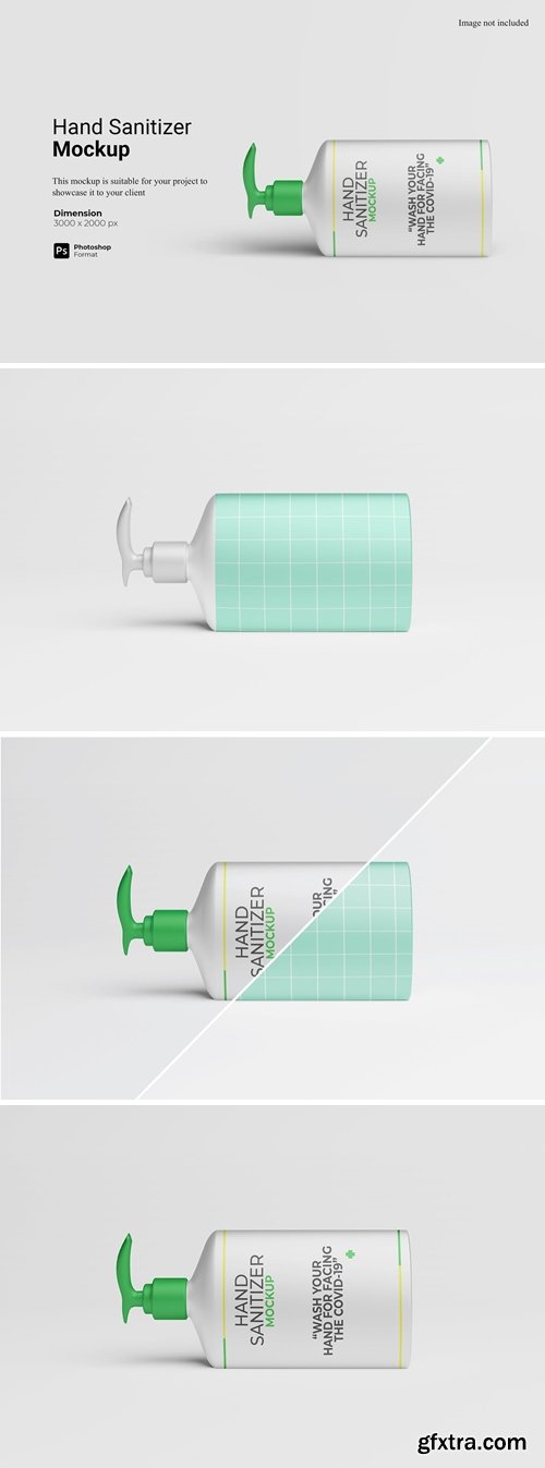 Hand Sanitizer Mockup