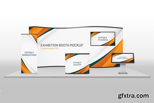 Exhibition Booth Mockup