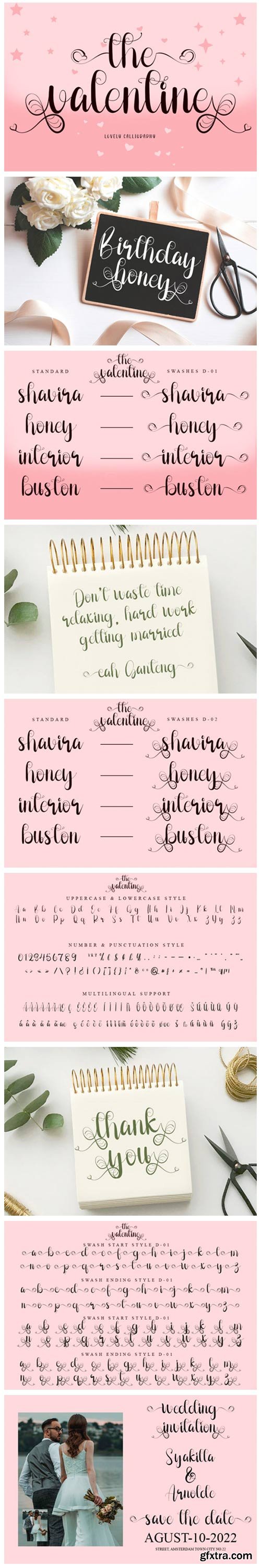 The Valentine Font