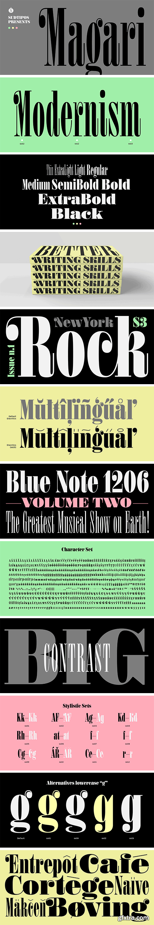 Magari Font Family