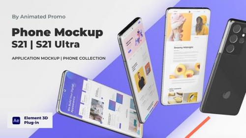 Videohive - Mobile Mockup Presentation - Android App Promo Mockup