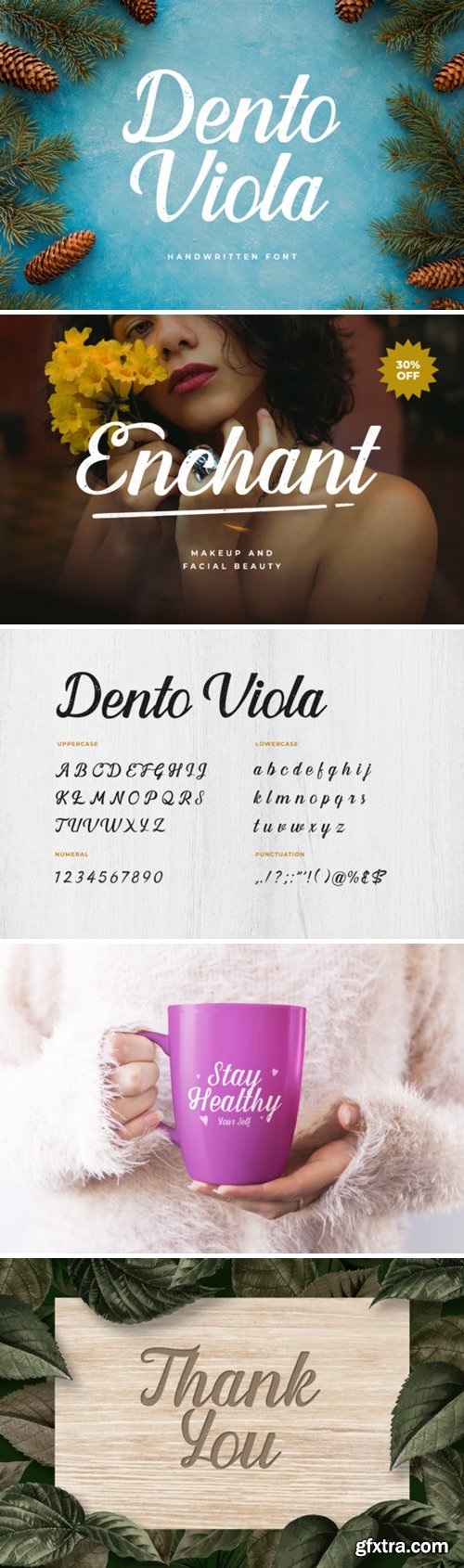 Dento Viola Font