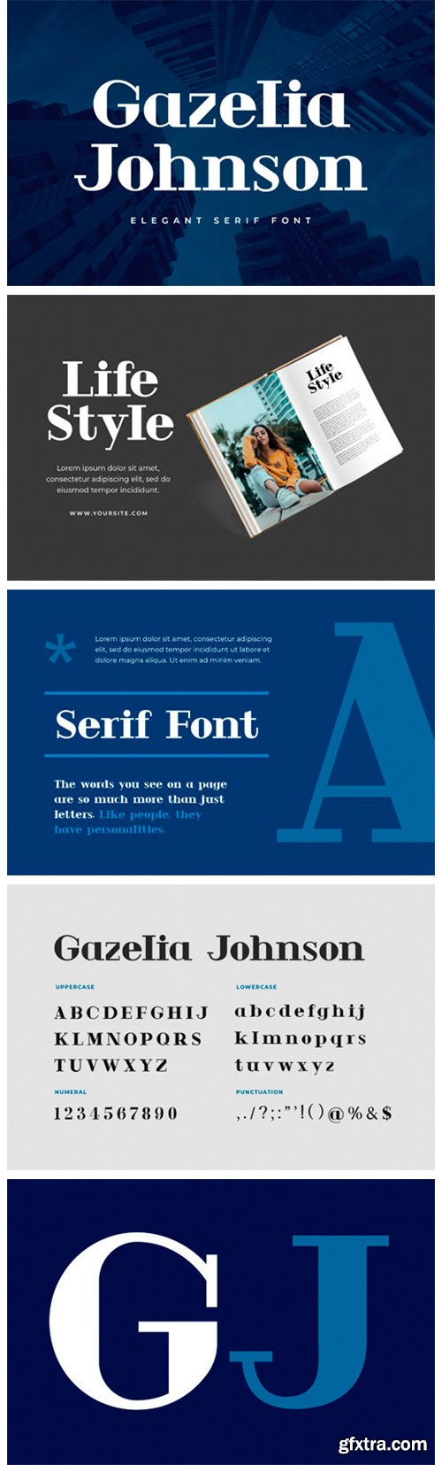 Gazelia Johnson Font