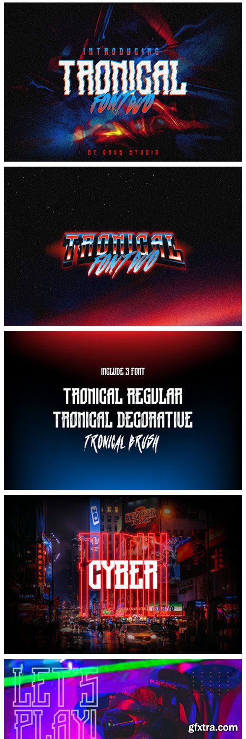 Tronical Font