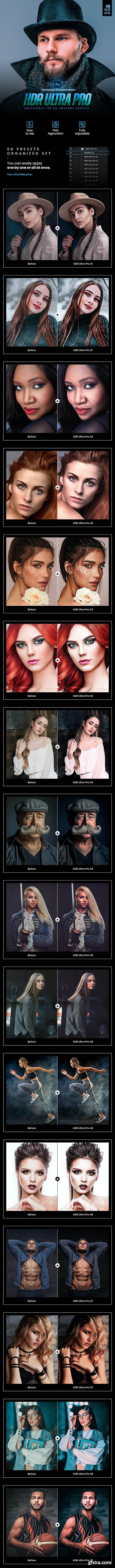 GraphicRiver - 08 HDR Ultra Pro Photoshop Actions