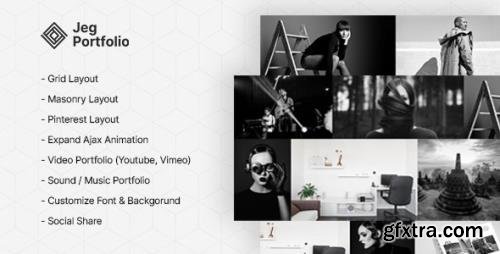 CodeCanyon - Jeg Portfolio v1.0.1 - Responsive Portfolio & Gallery Plugin For WordPress - 30408011