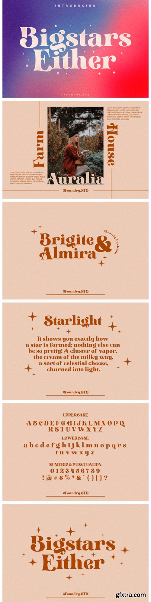 Bigstars Either Font