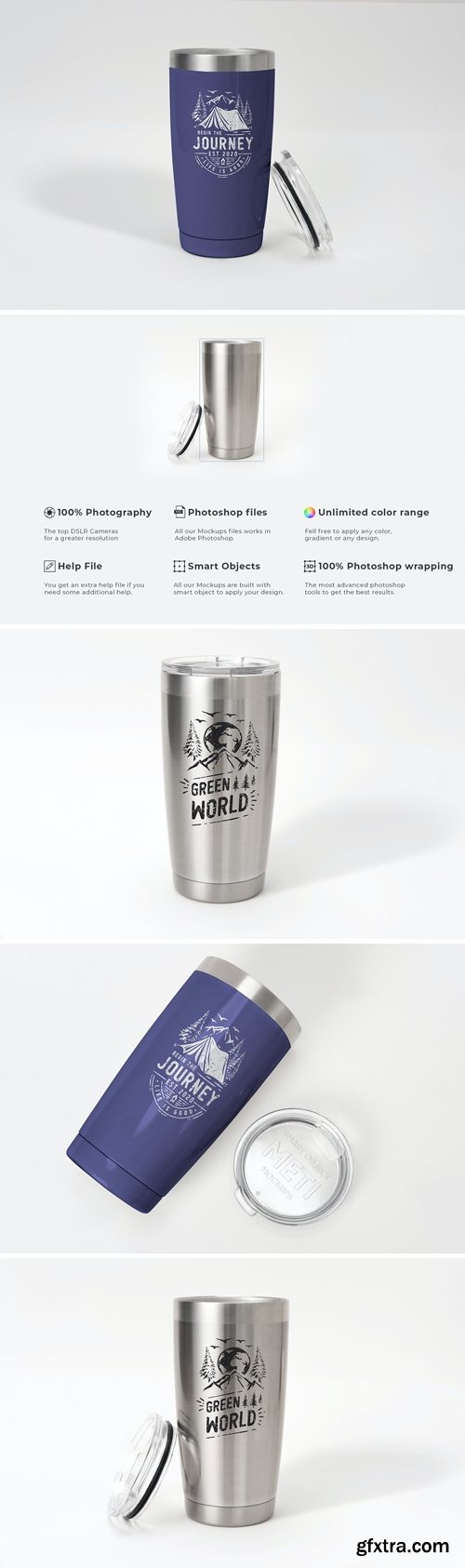 Tumbler Cup Mockup