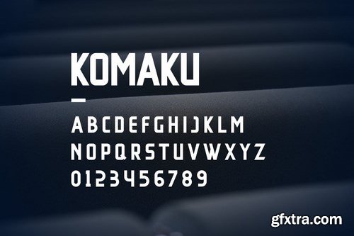 KOMAKU SERIF FONT