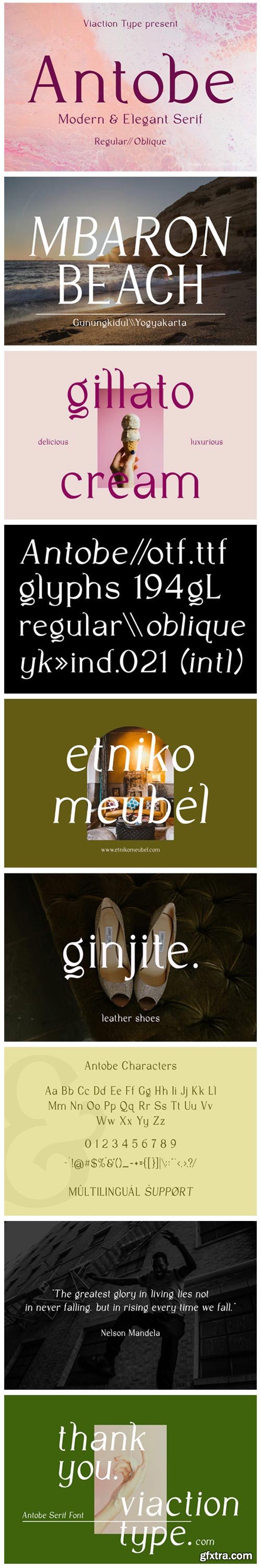 Antobe Font