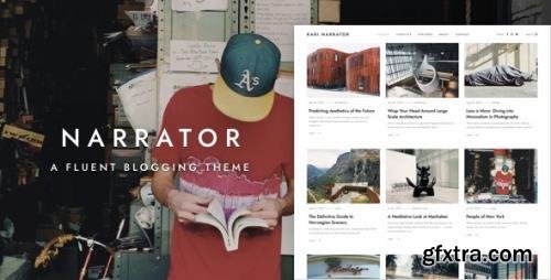 ThemeForest - Narrator v1.3.4 - A Fluent WordPress Blogging Theme - 22673183