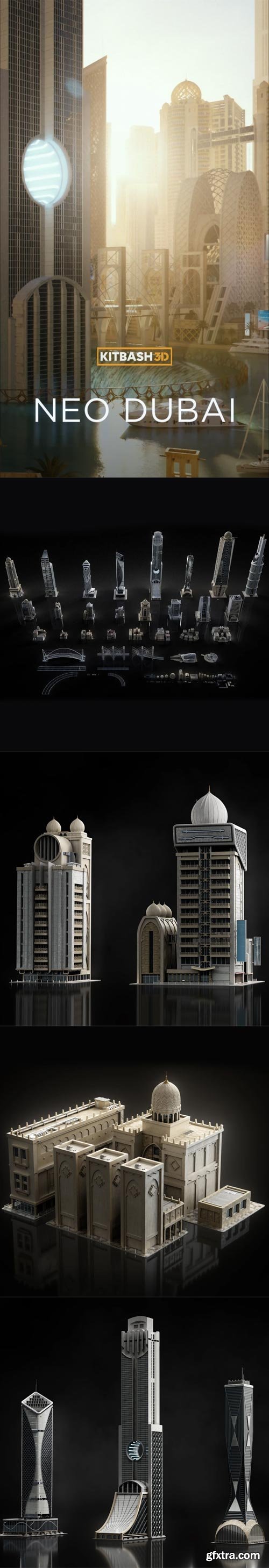 Kitbash3D - Neo Dubai