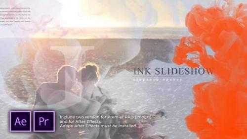 Videohive - Elegance Ink Slideshow