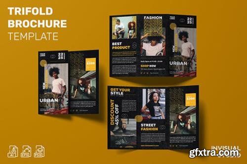 Urban Fashion - Trifold Brochure Template