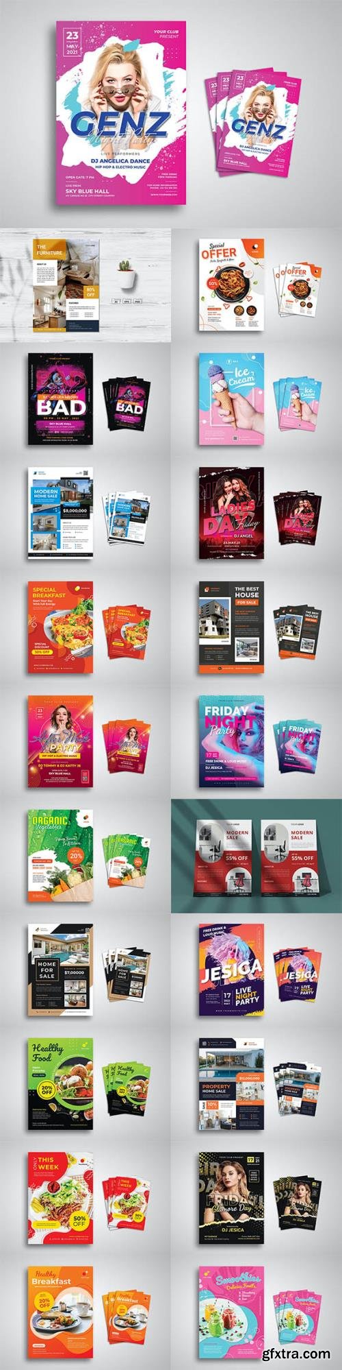 22 Flyers Bundle