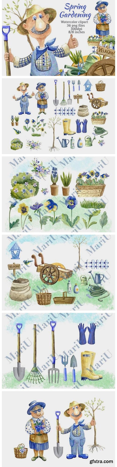 Spring Gardening Clipart 8542740