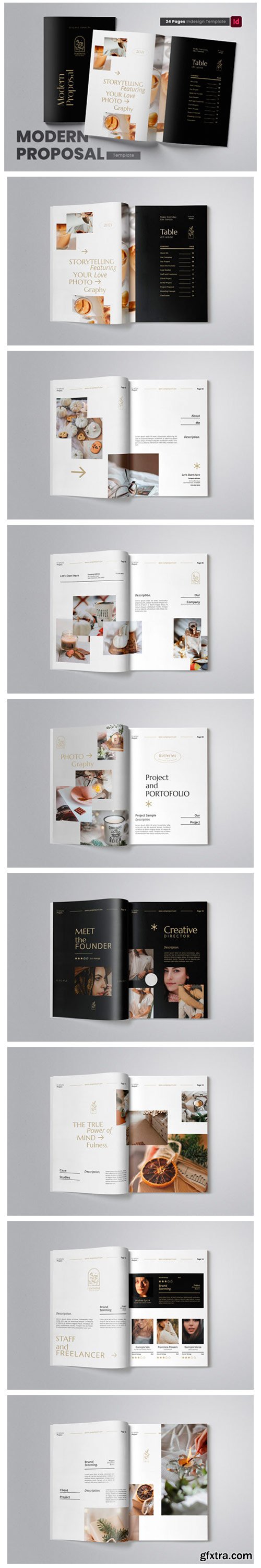 Modern Professional Proposal Indesign 8616241