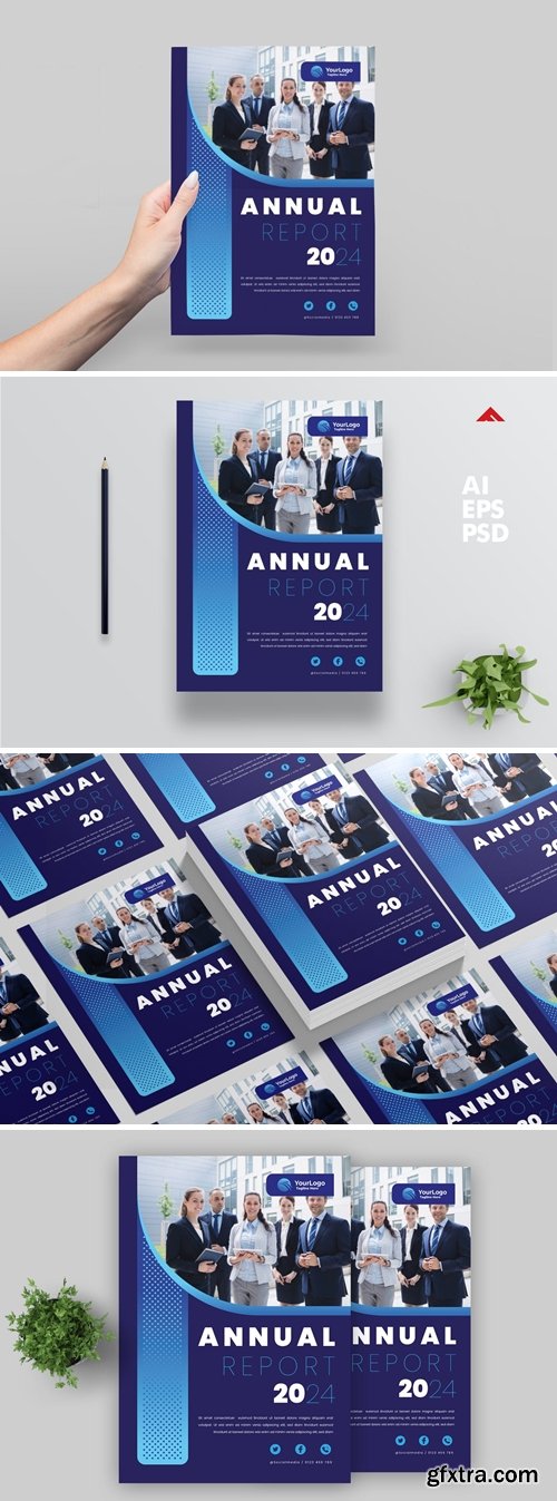 Annual Report Book Cover