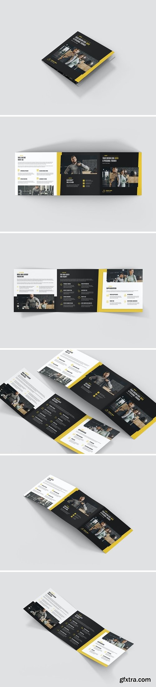 Brochure – Personal Trainer Tri-Fold Square