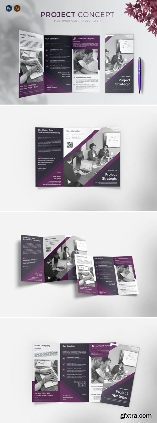 Project Concept – Trifold Brochure