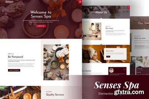 ThemeForest - Senses v1.0.0 - Beauty Spa Salon Elementor Template Kit - 30439211