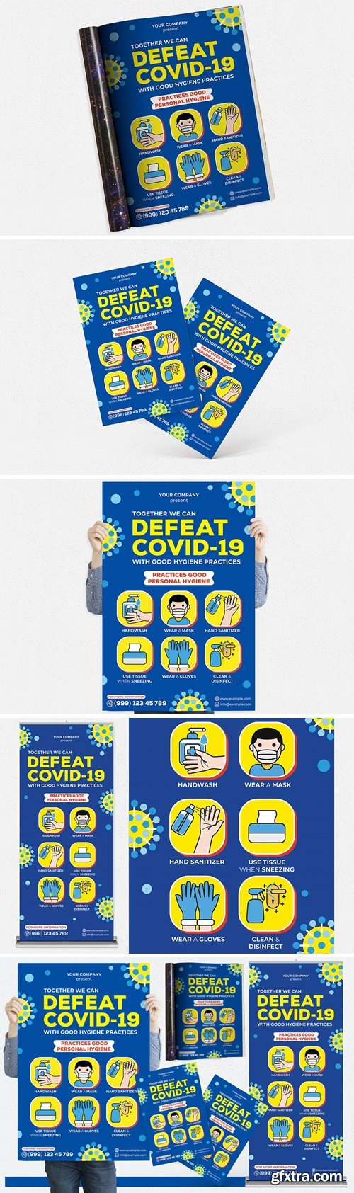 Covid-19 #09 Print Templates Pack