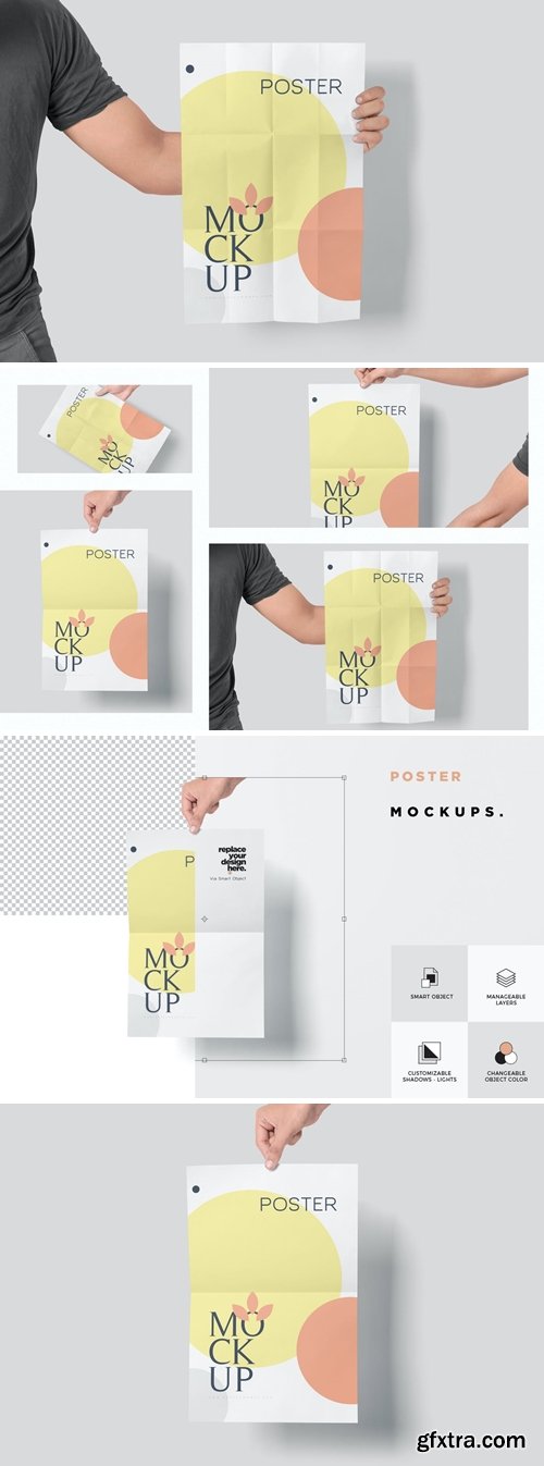 Tabloid Poster Mockups